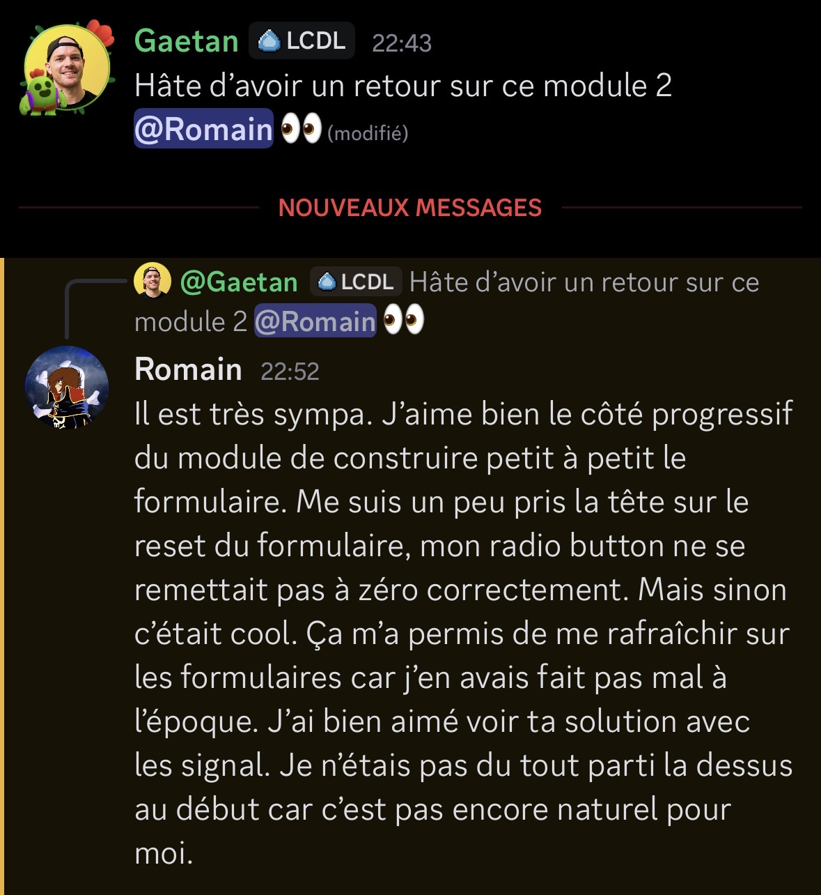 Retour d'un Eakien sur son expérience avec le module 2 d'EasyAngularKit.